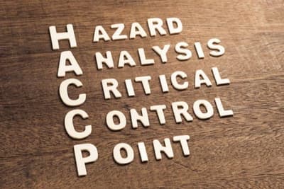 foto scritta haccp